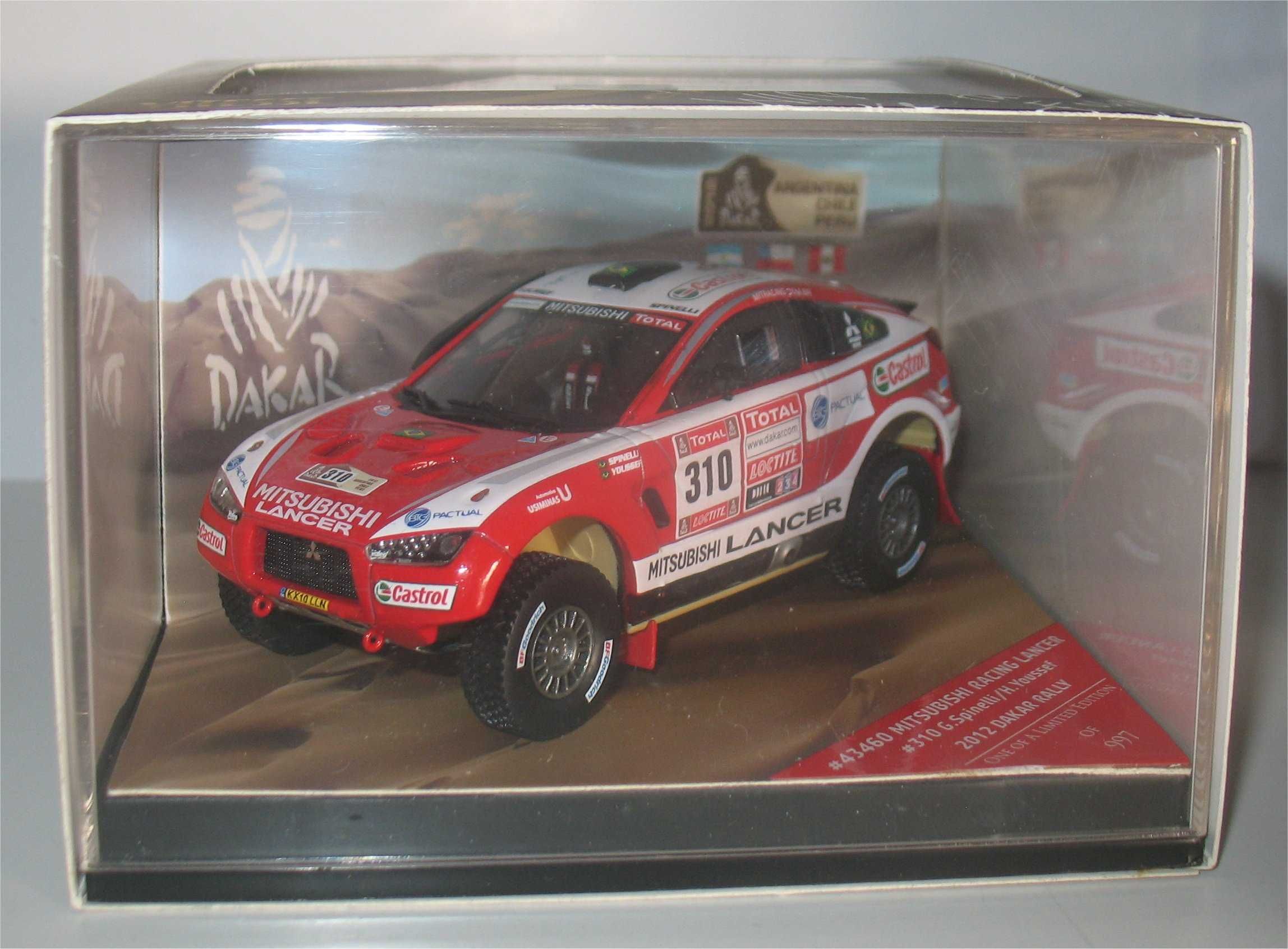 Vitesse/Sunstar - Mitsubishi Racing Lancer - Dakar 2010 - G. Spinelli