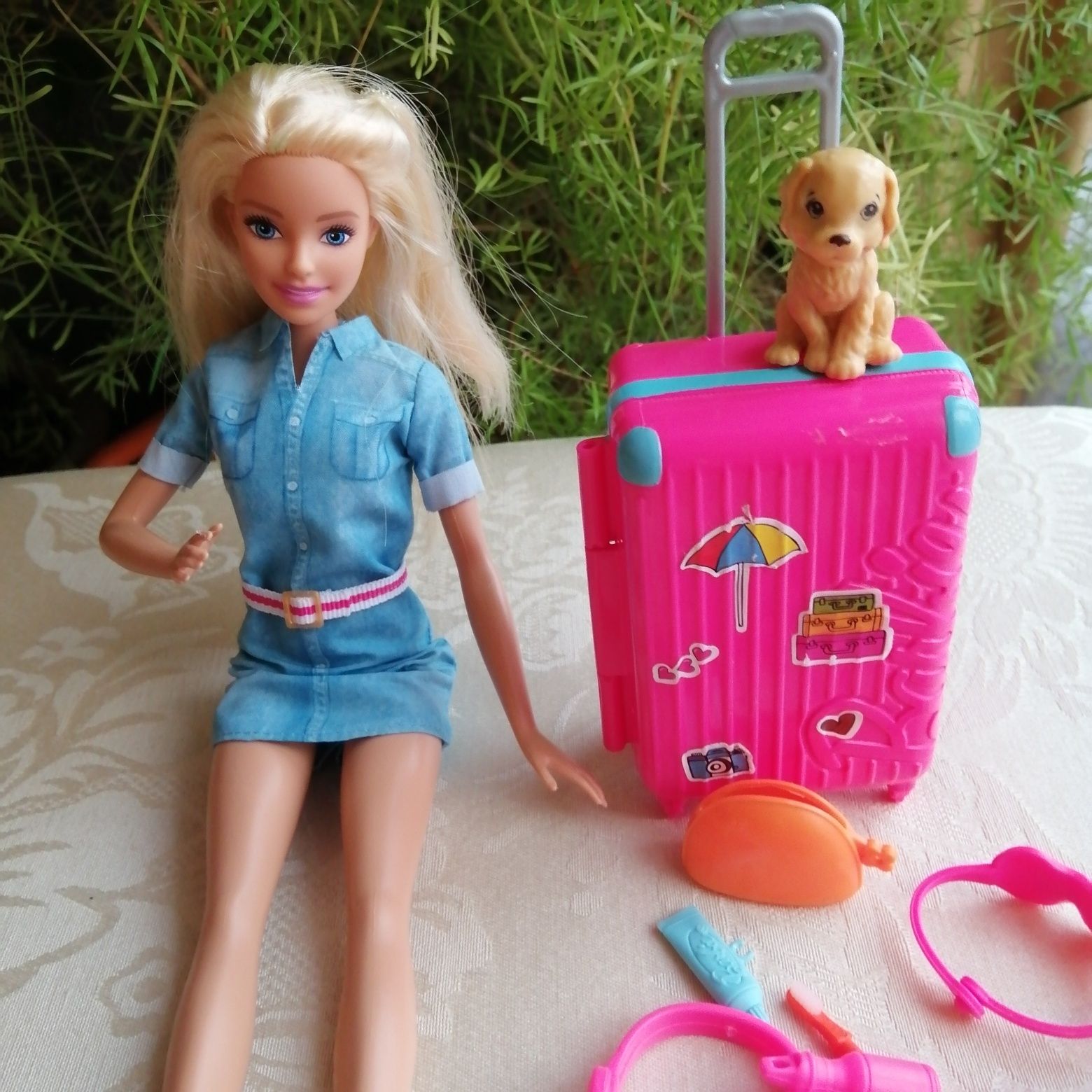 Barbie w podróży jak nowa Mattel