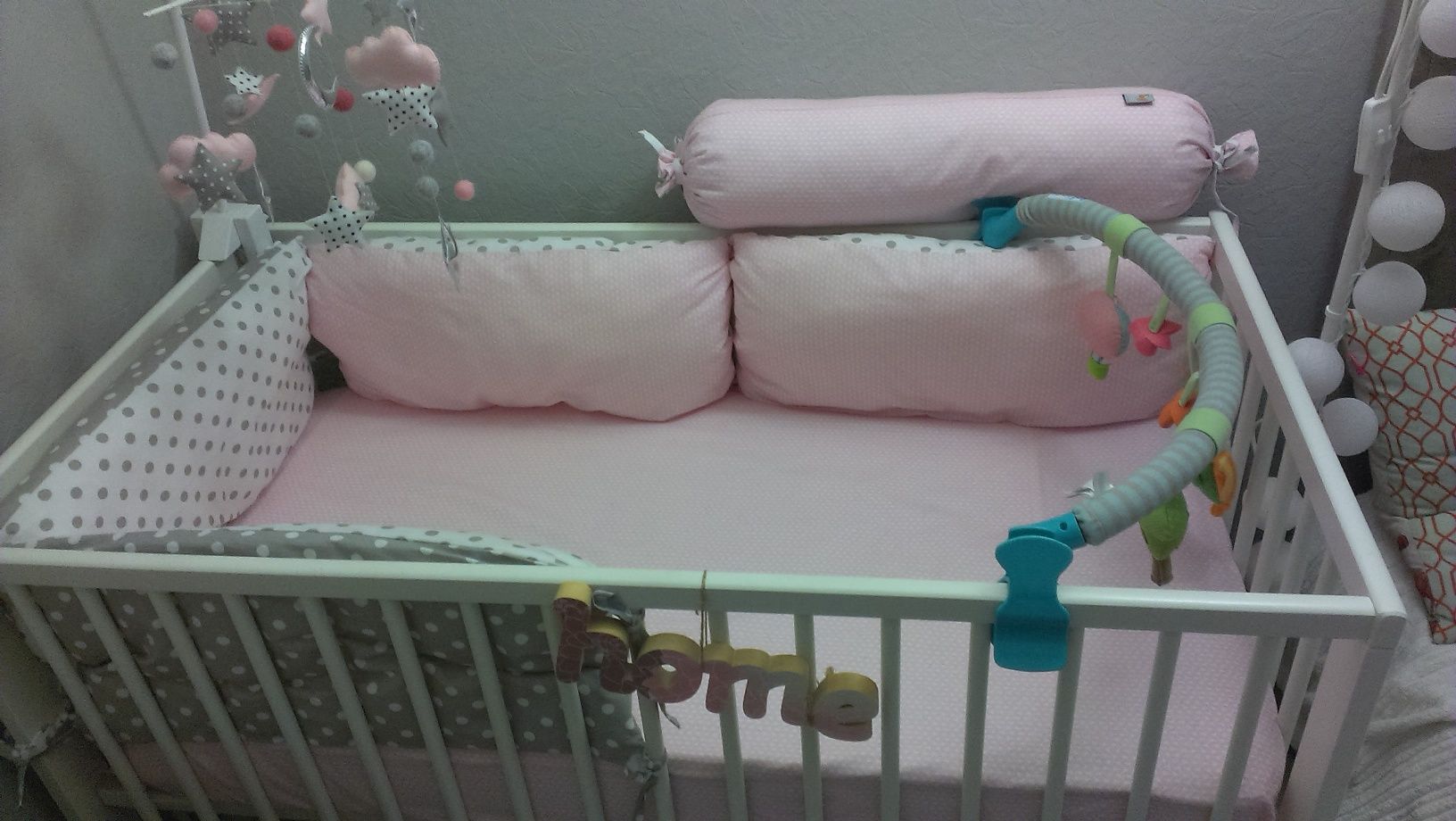 Бортики для дитячого ліжка, захист, простирадло, простинь IKEA i