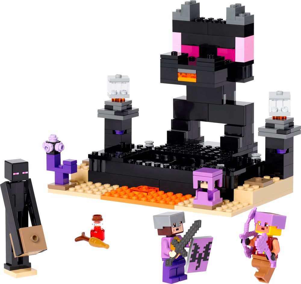 Конструктор LEGO Minecraft Кінцева арена (21242) Лего
