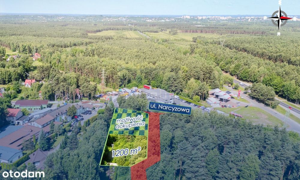 Działka Skrajnica Olsztyn