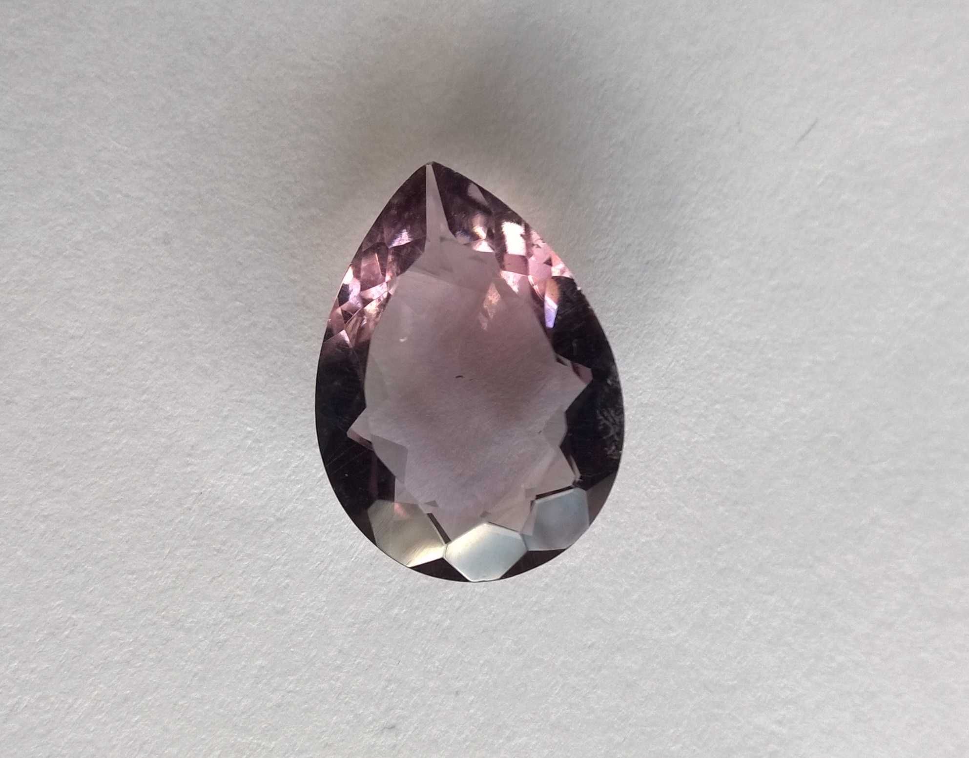 Ametyst  19.9 Ct  - do pierścionka ,  zawieszki   21x13mm