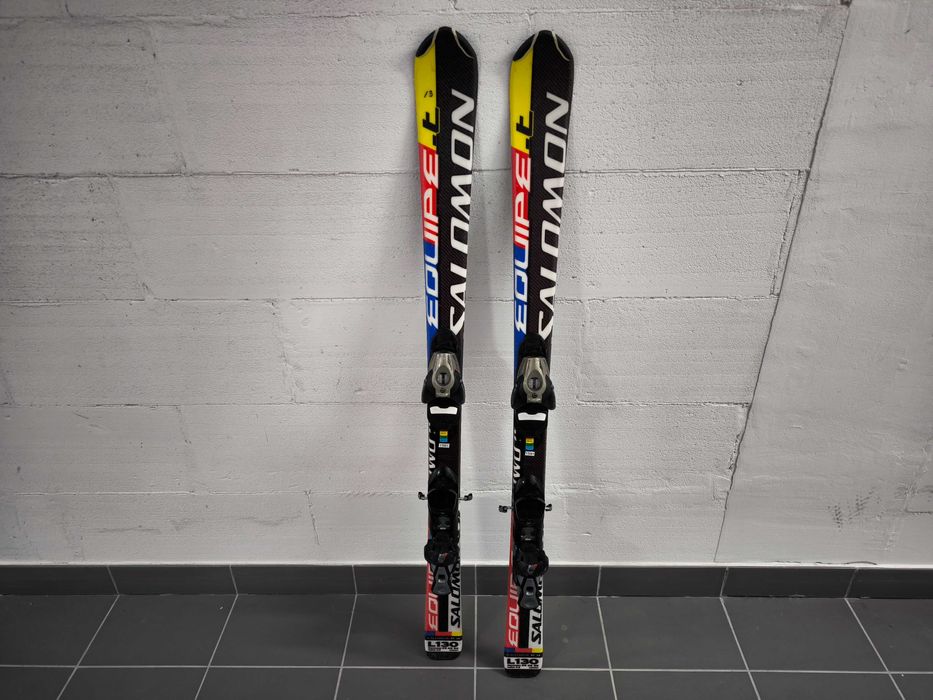 Narty junior Salomon Equipe 130 cm z butami Dalbello Team 260 mm
