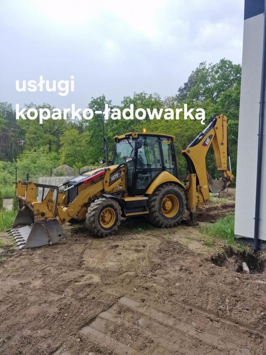 Usługi koparko-ładowarki