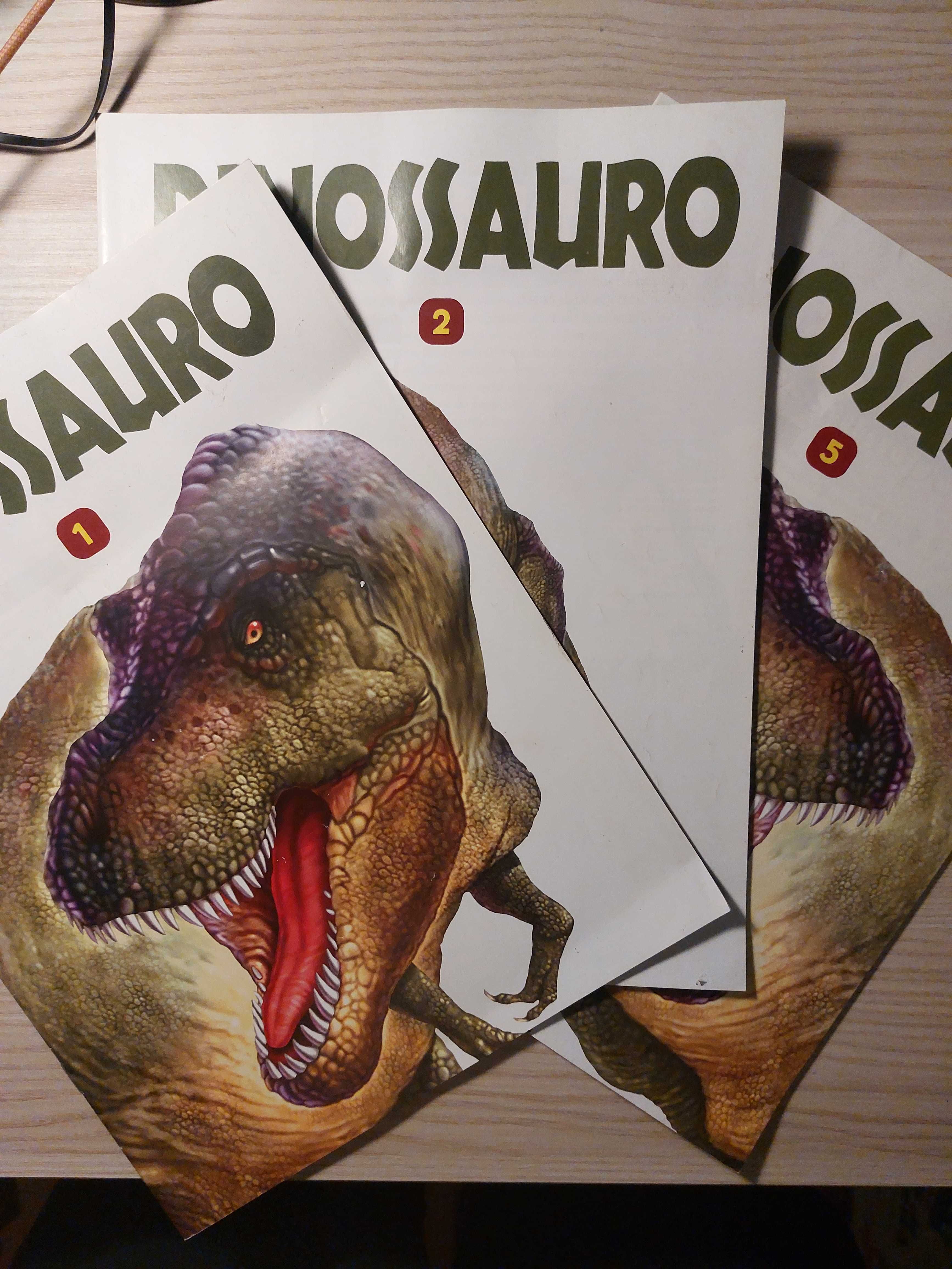 Coleção "Dinossauro", Nº1, 2 e 5