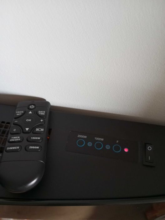 Lareira eléctrica Equation de 2000W