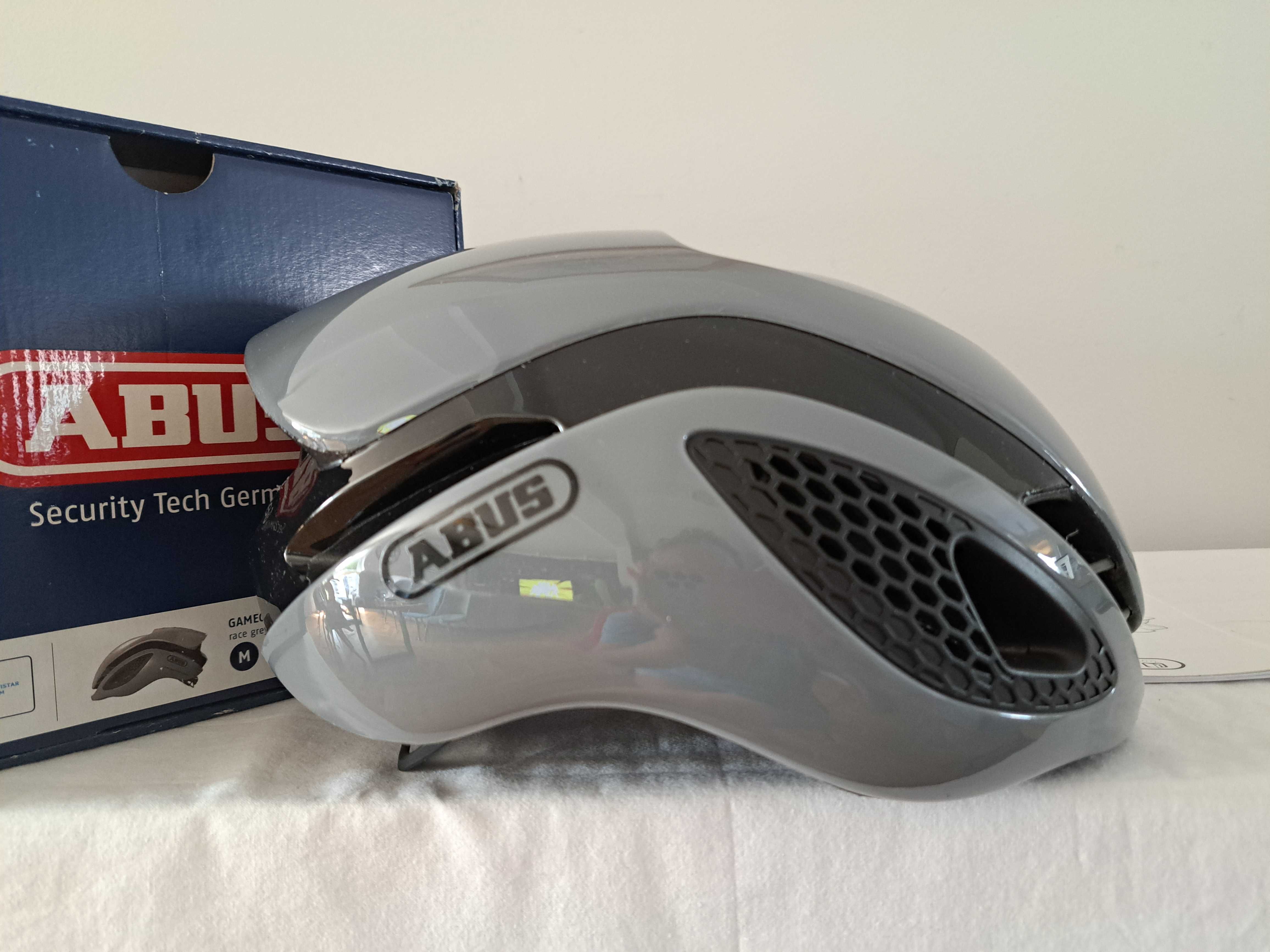 Kask rowerowy szosowy Abus GameChanger Race Grey M 52-58cm