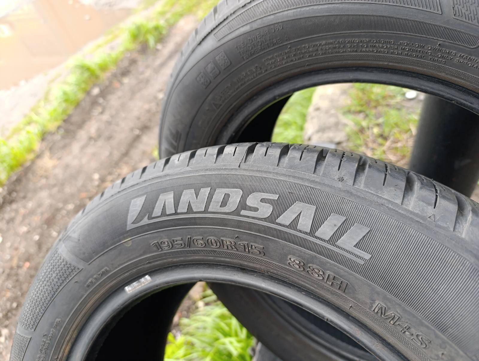 Всесезонні шини Landsail 195/60 R15 резина Р15