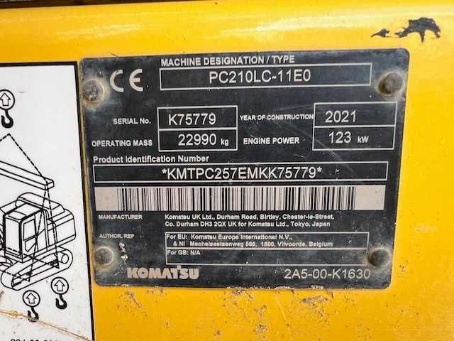 KOMATSU PC210lc-11EO
