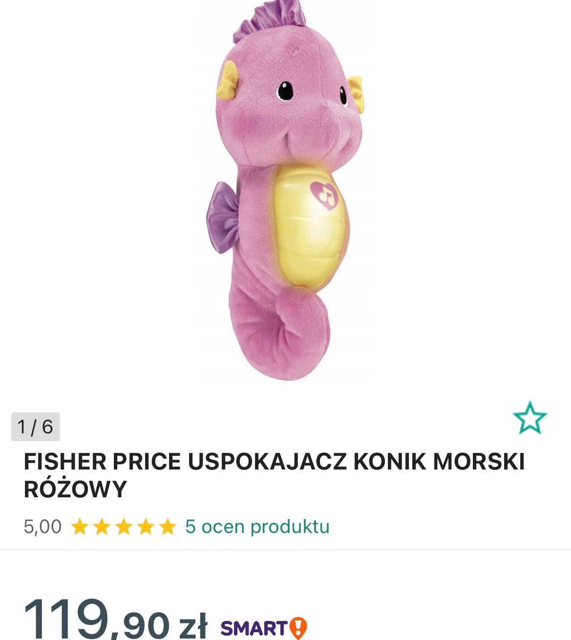 Lampka pozytywka Fisher Price