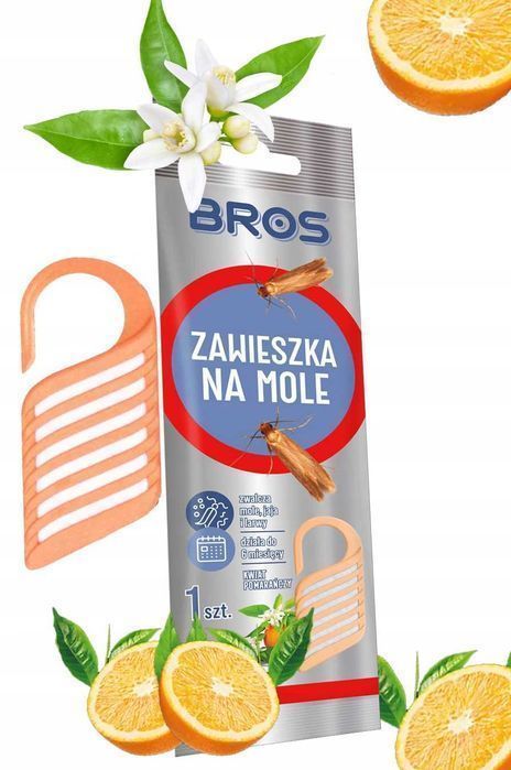 Bros - Zawieszka Na Mole Kwiat Pomarańczy - 10 Szt.