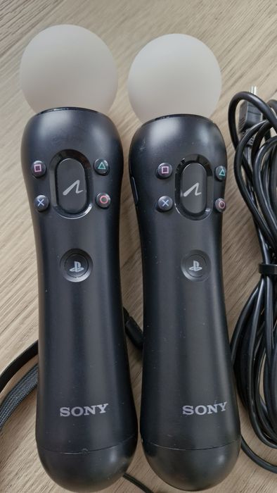 Gogle VR Sony PS4 zestaw + 3 gry stan BDB