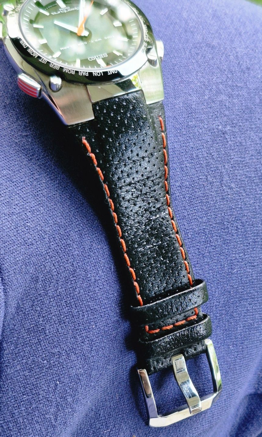 Zegarek Seiko SNJ007 Sportura Idealny pasek H023-00C0, Nowa bateria