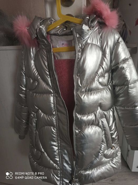 Kurtka zimowa dziewczęca