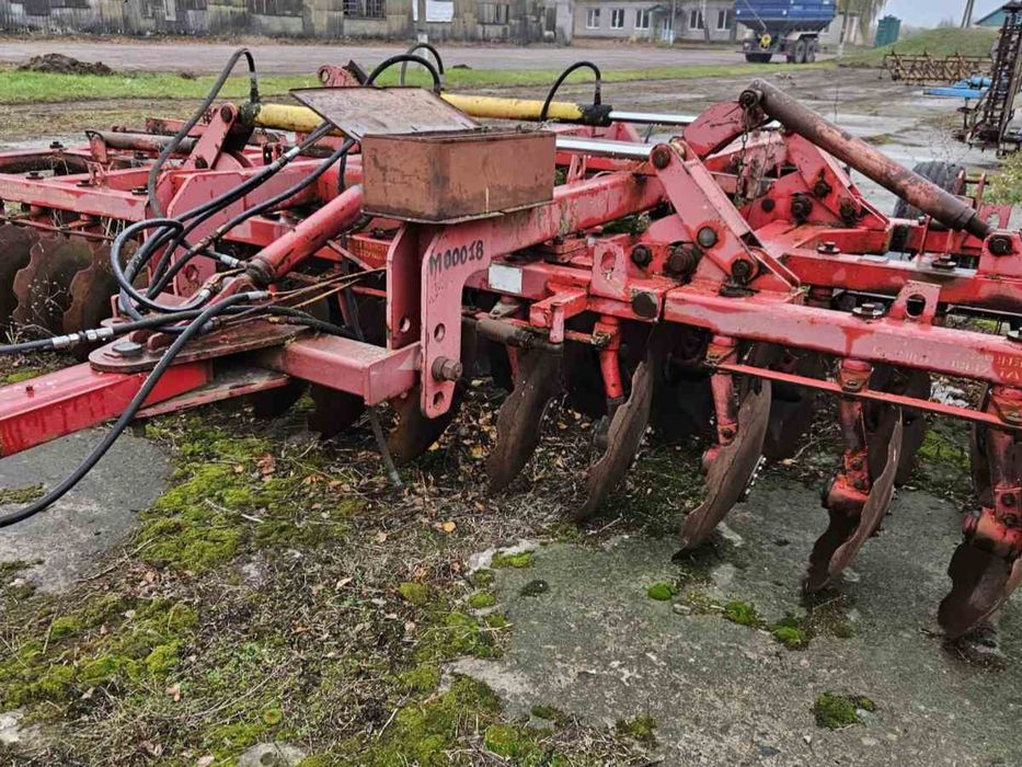 Дискова борона БП-6, трьохрядна, причепна, Восход, шириною 6 м, 2008 р