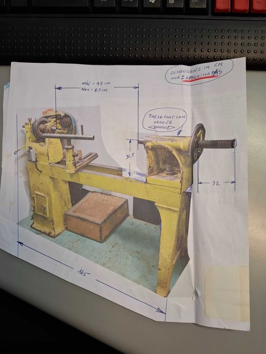 Torno Tornear Madeiras