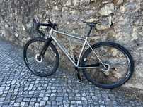 Bicicleta gravel em titânio Nordeste Super Albarda tam. M