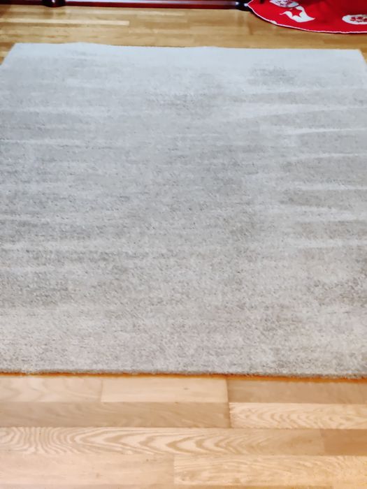 Tapete sala cinzento claro