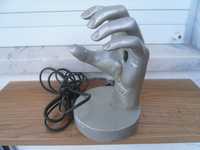 Candeeiro escultura mão