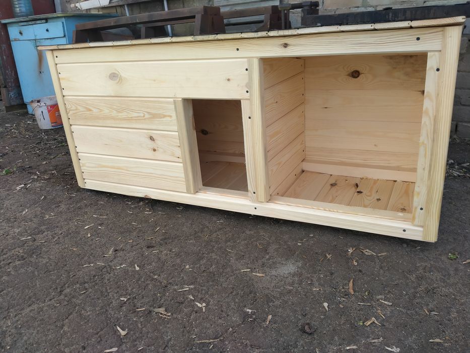 Буда для собаки утеплена