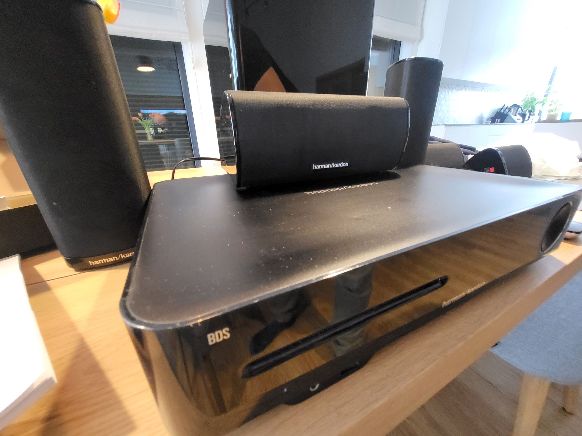 Amplituner Harman karton bds 575+ zestaw głośników,  Kino domowe