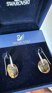 Oryginalne kolczyki Swarovski jak nowe w opakowaniu