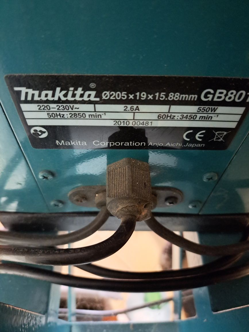 Makita GB801 szlifierka stołowa