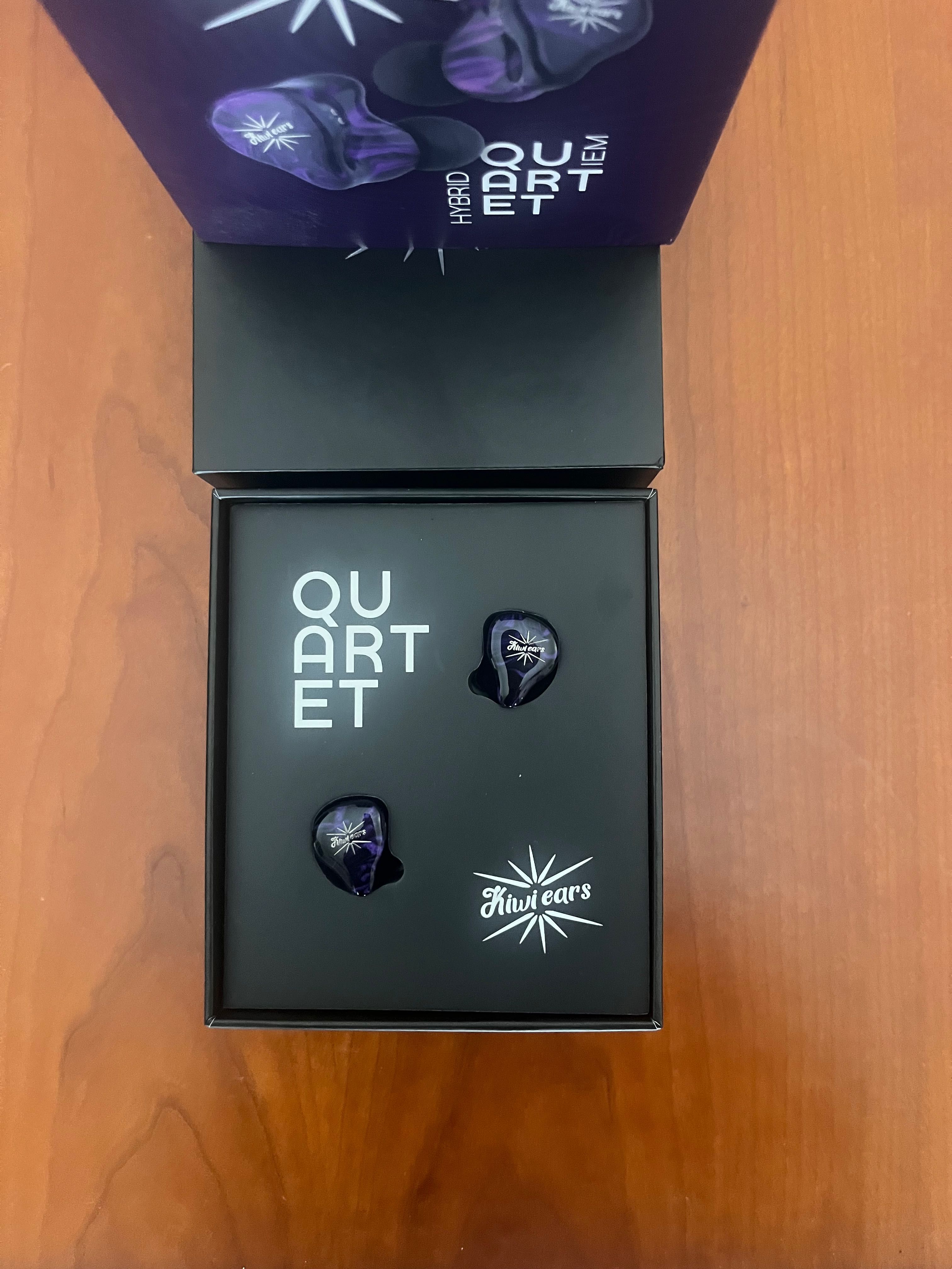 Kiwi Ears Quartet 2DD + 2BA Hybrid In-Ear Monitor (IEM)