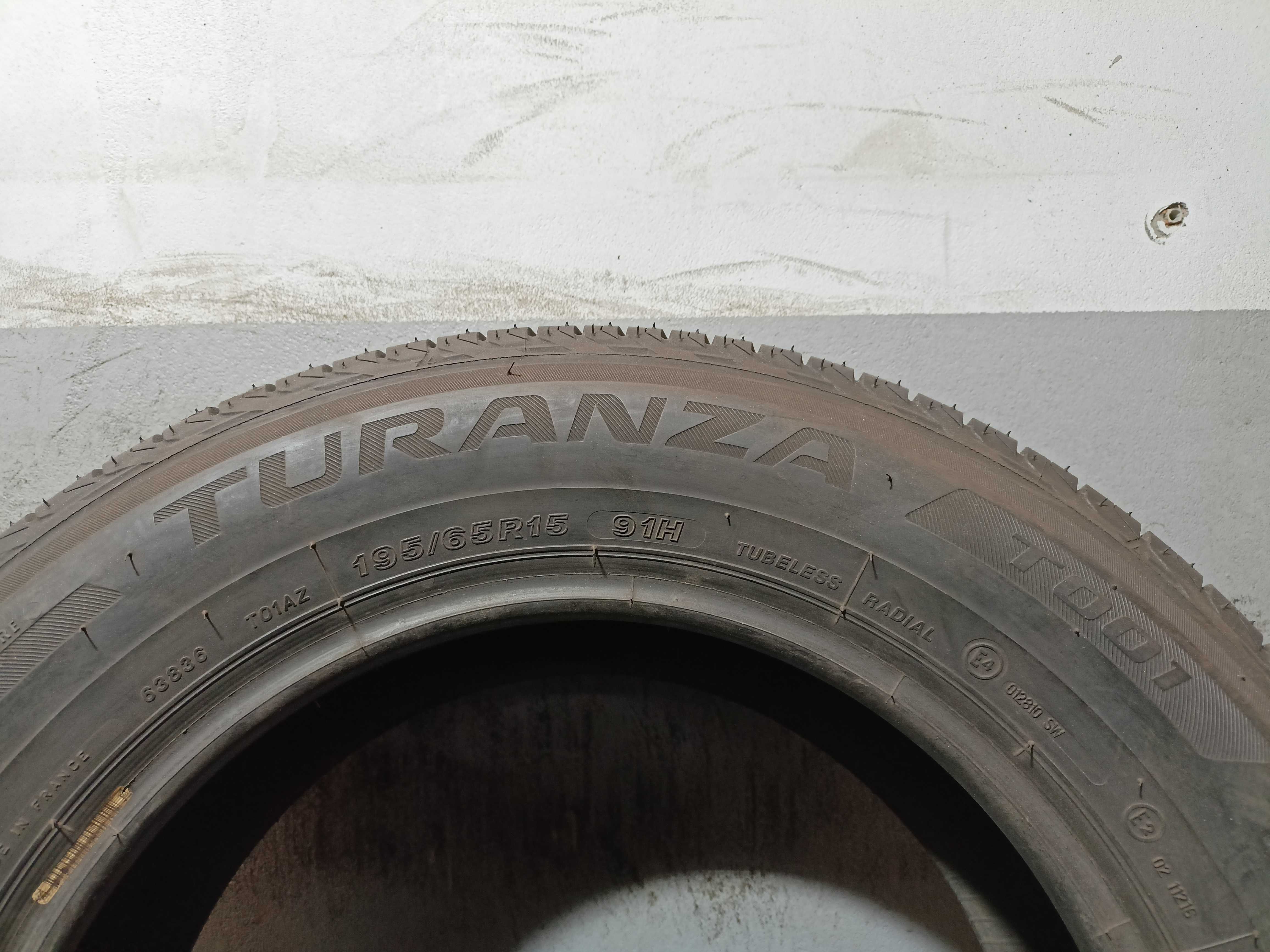 Bridgestone Turanza T001 195/65/15 2014rok 91H 7,2mm (1206)