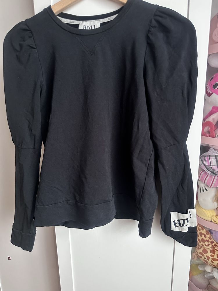 Bizuu bluza bufiaste rekawy xs 34 czarna