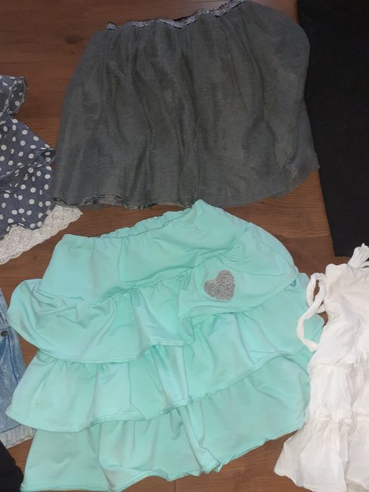 Zestaw krótkich spódnic 7szt rozmiar S