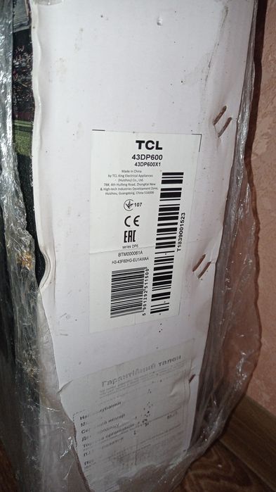 Телевизор TCL 43DP600 на запчасти