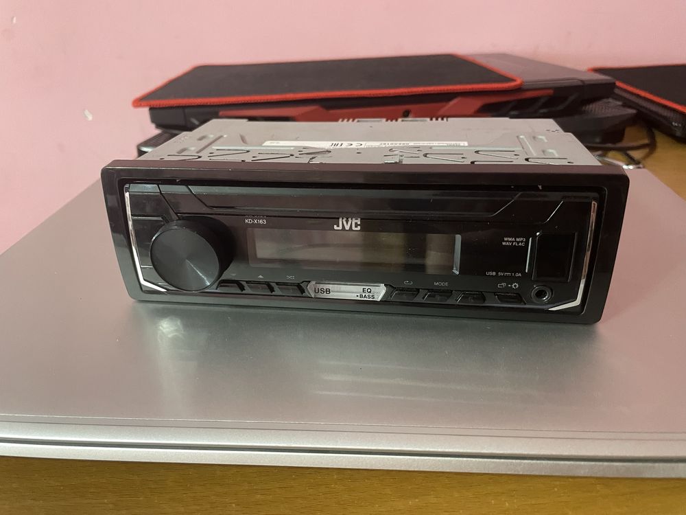 Магнітола JVC KD-X163 + Bluetooth адаптер