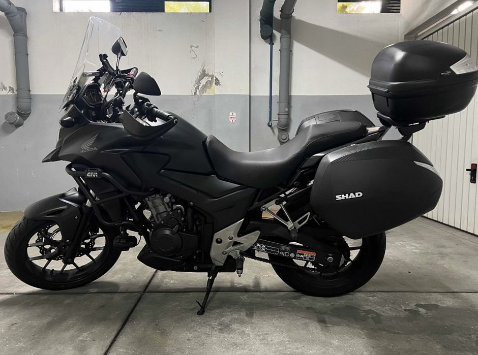 Honda cb500x preta