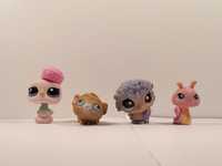 Zestaw 4 figurek Littlest Pet Shop LPS