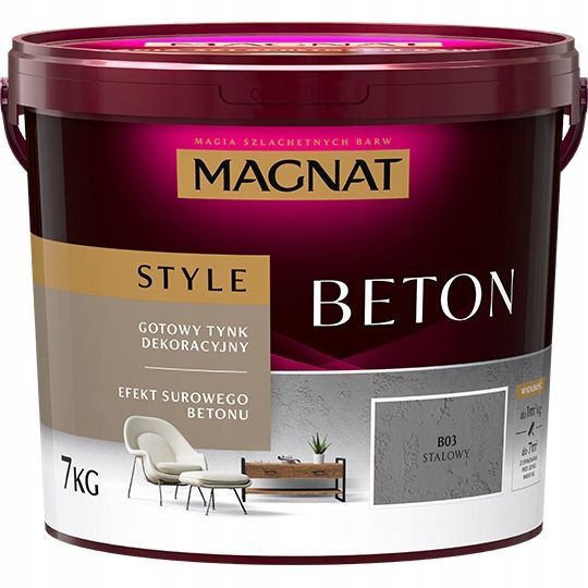 MAGNAT Style Beton B04 Grafitowy 7kg