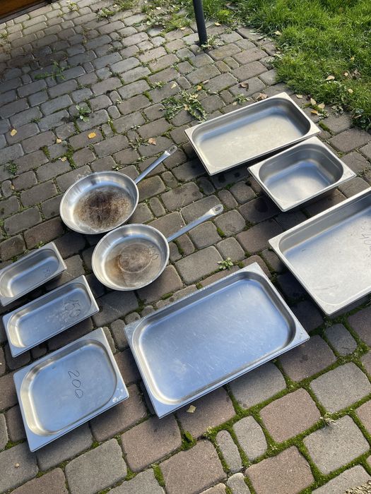 Гастроёмкости, нержавеющая посуда