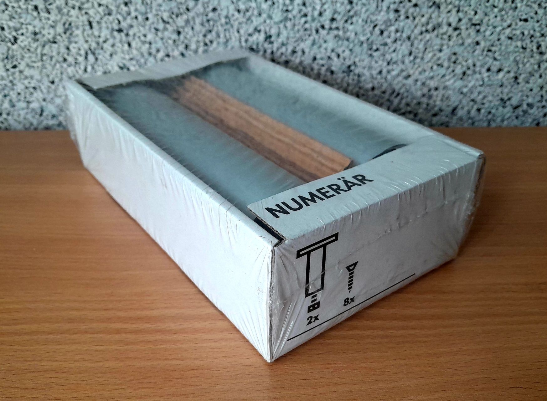 IKEA - 2 nóżki meblowe pod barek blat, h = 17 cm