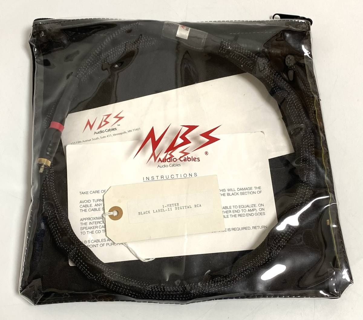 NBS Black Label ii Цифровой spdif (rca) кабель!