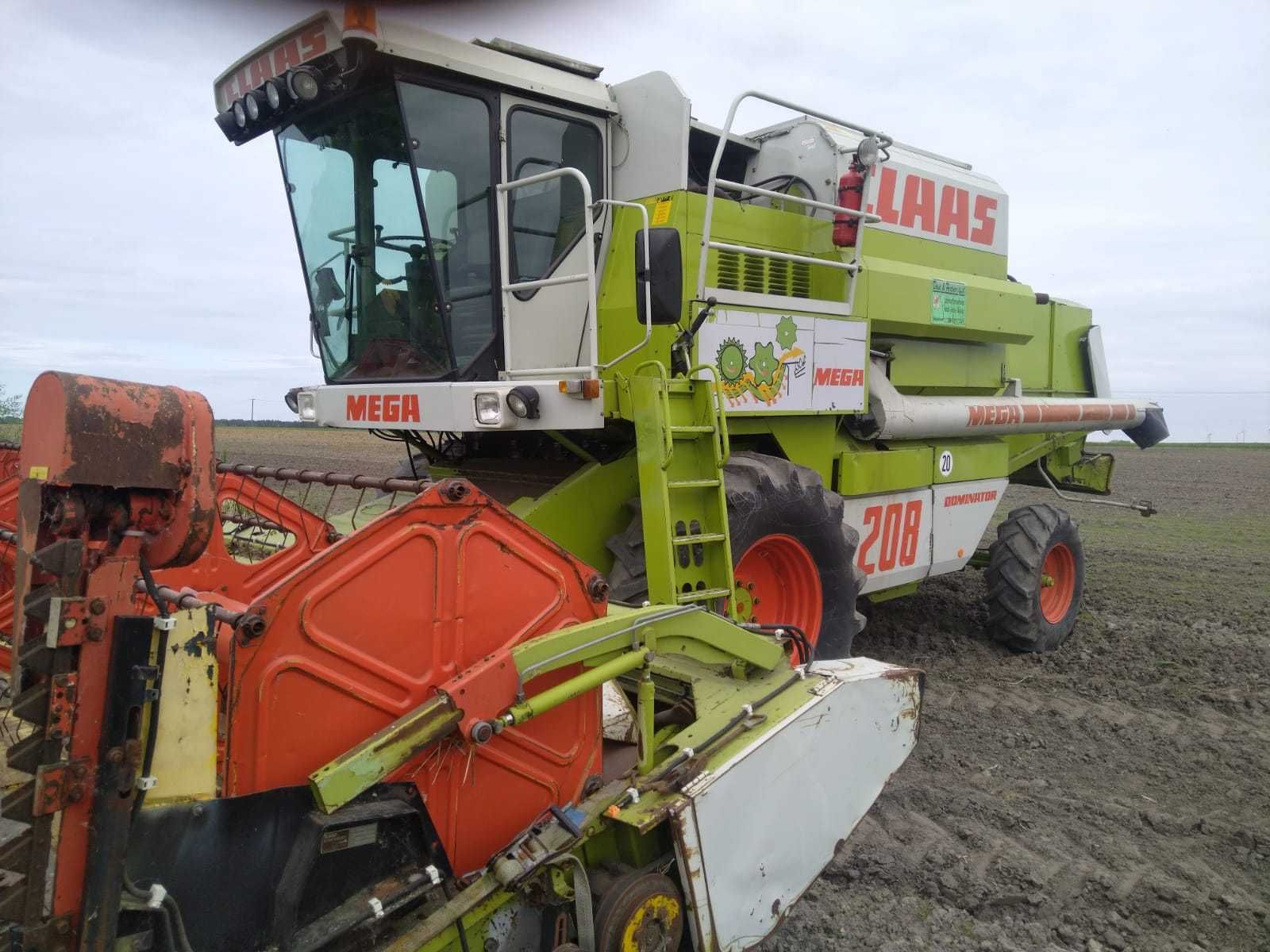 Kombajn Claas Dominator Mega 208