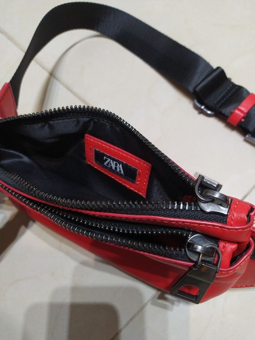 Nerka Zara torebka saszetka do pasa na dokumenty