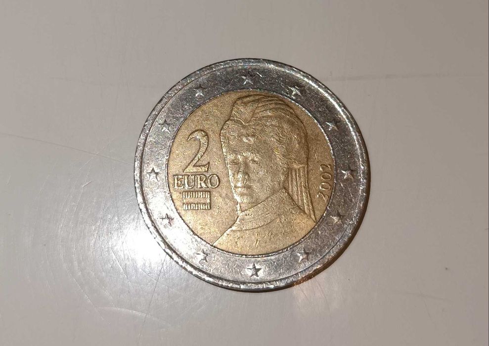 Moeda 2 EUROS 2002 ÁUSTRIA
