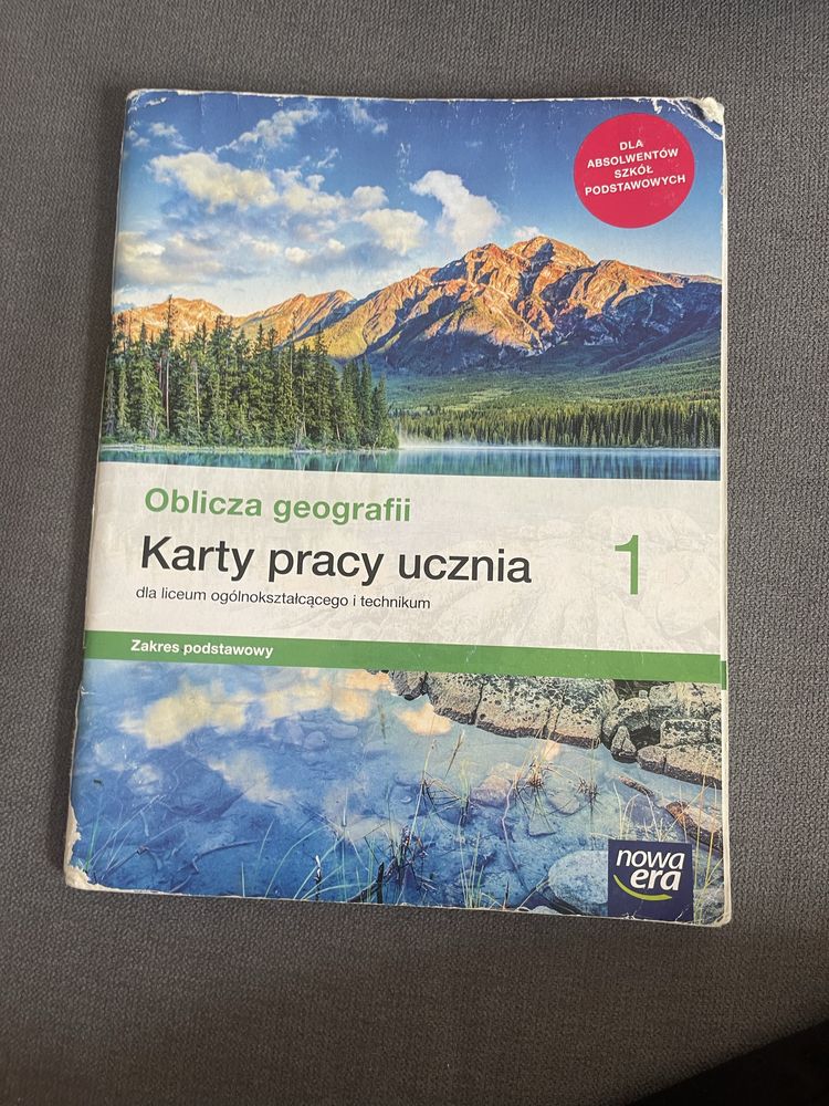 Oblicza geografii karta pracy 1