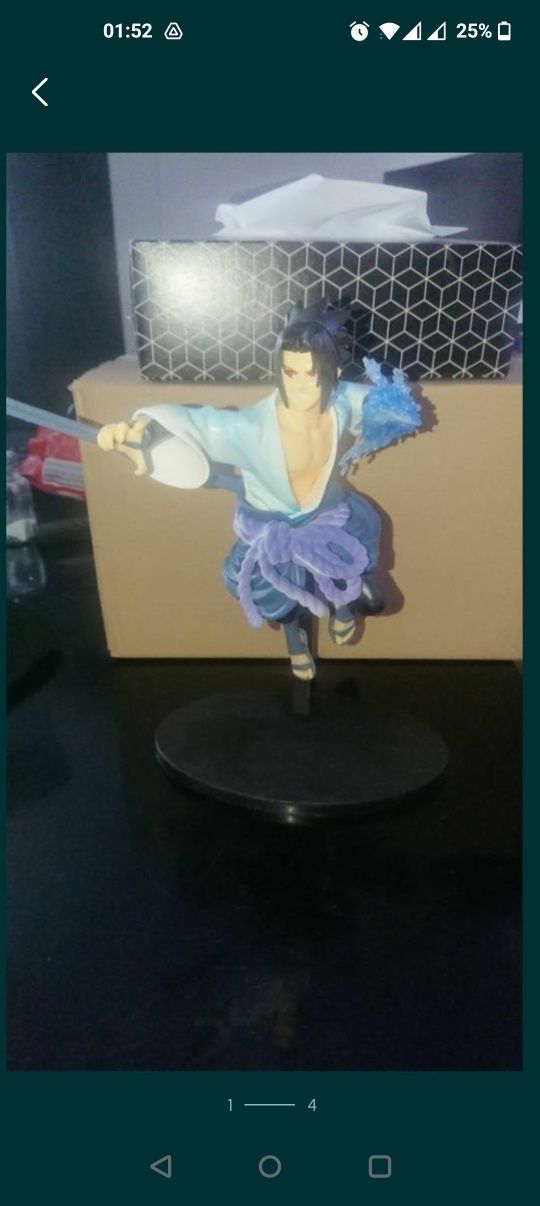 Naruto Sasuke Uchiha chidori figurka