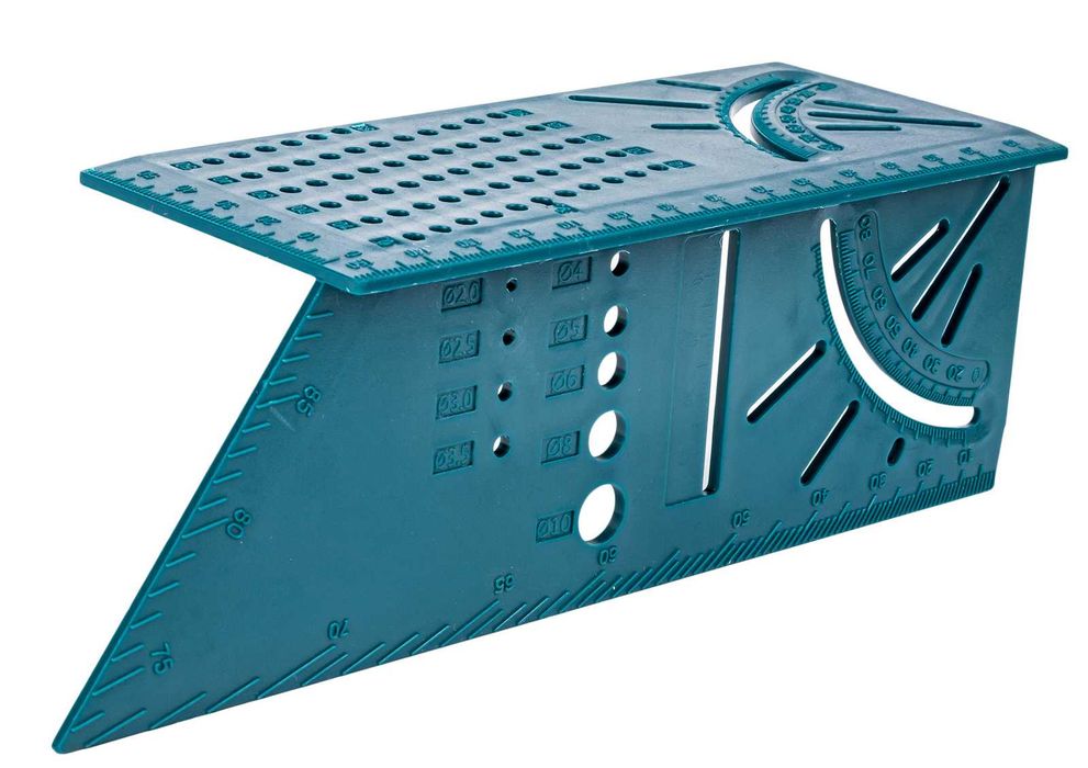 KĄTOWNIK JAPOŃSKI STOLARSKI 3D Przymiar Miara Kątomierz Znacznik