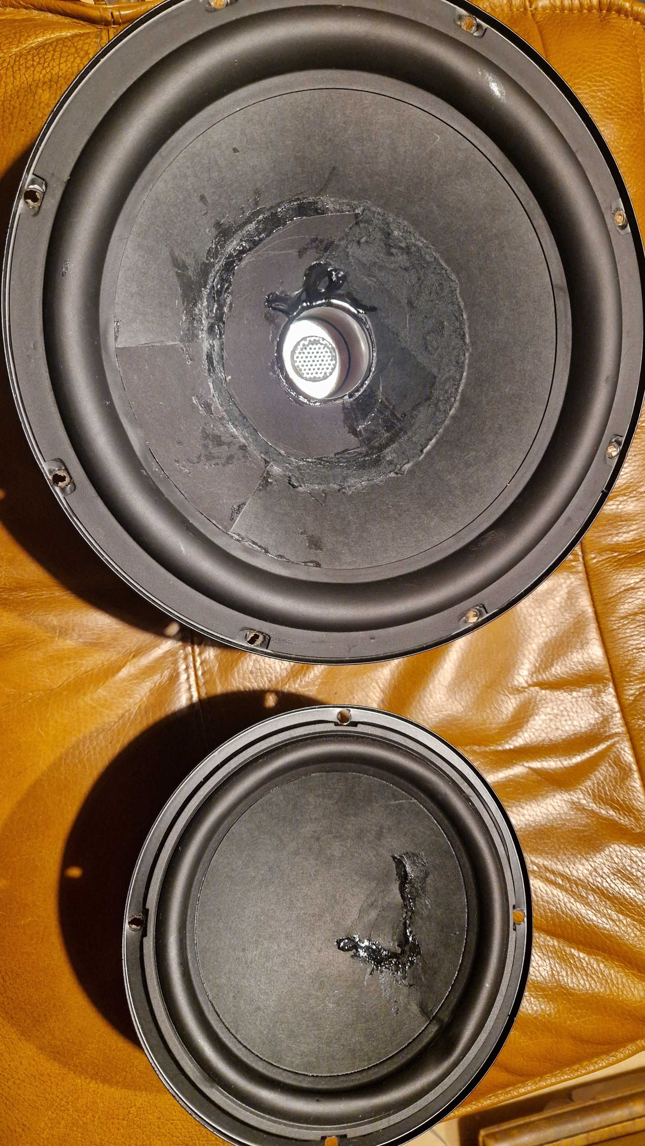 Głośniki subwoofera 25 i 16 cm