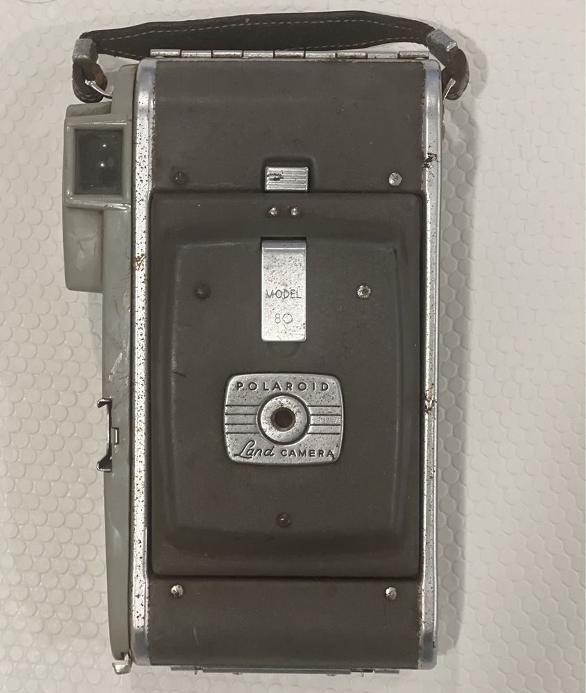 Maquina Fotografica Polaroid Fole Tripe Model 80 vintage colecao