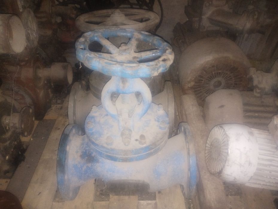 Вентиль фланцевый Ду125 Ру16 14х18н4г4л