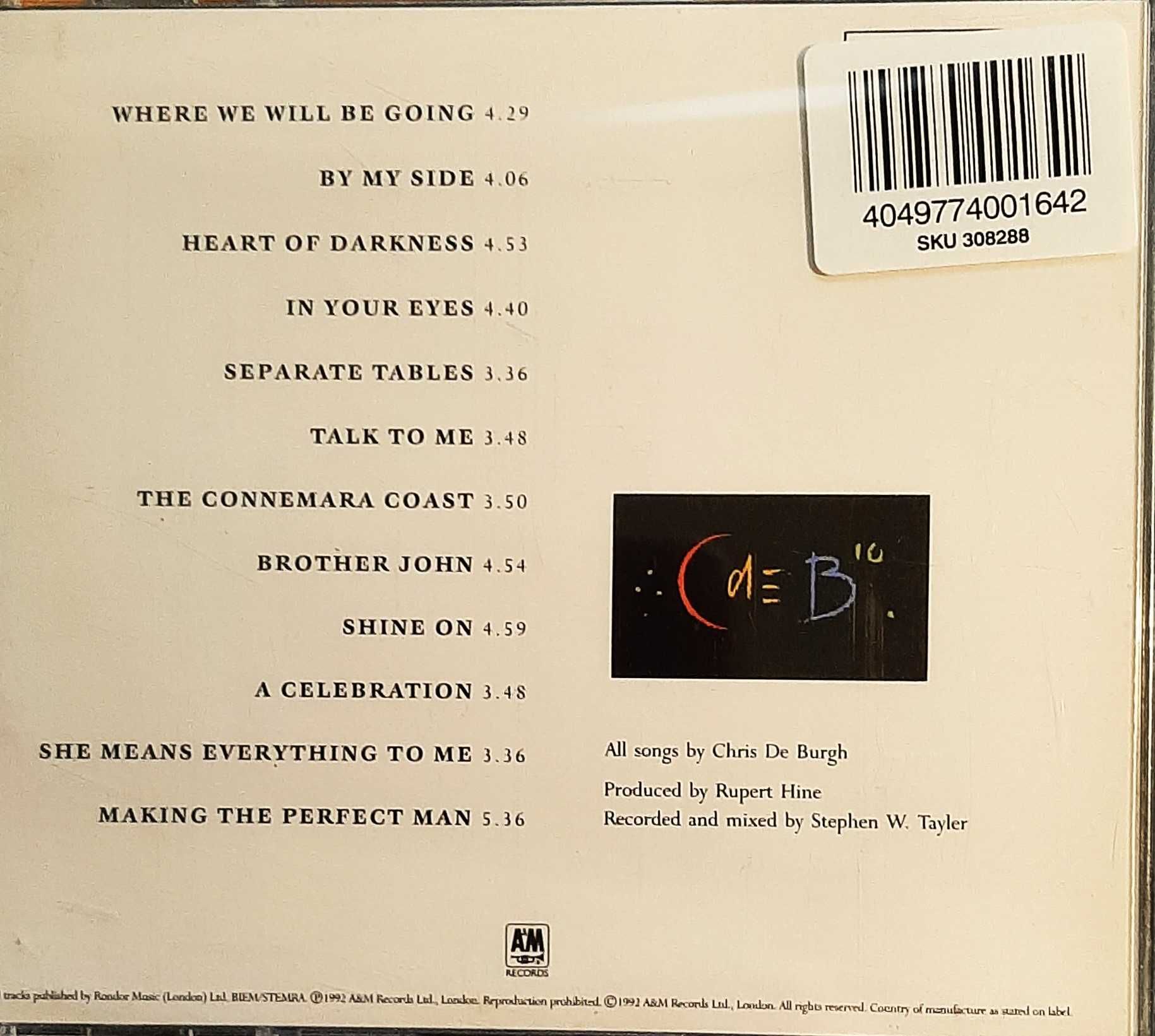 Polecam Album CD CHRIS De BURGH - Album Power Of Ten CD