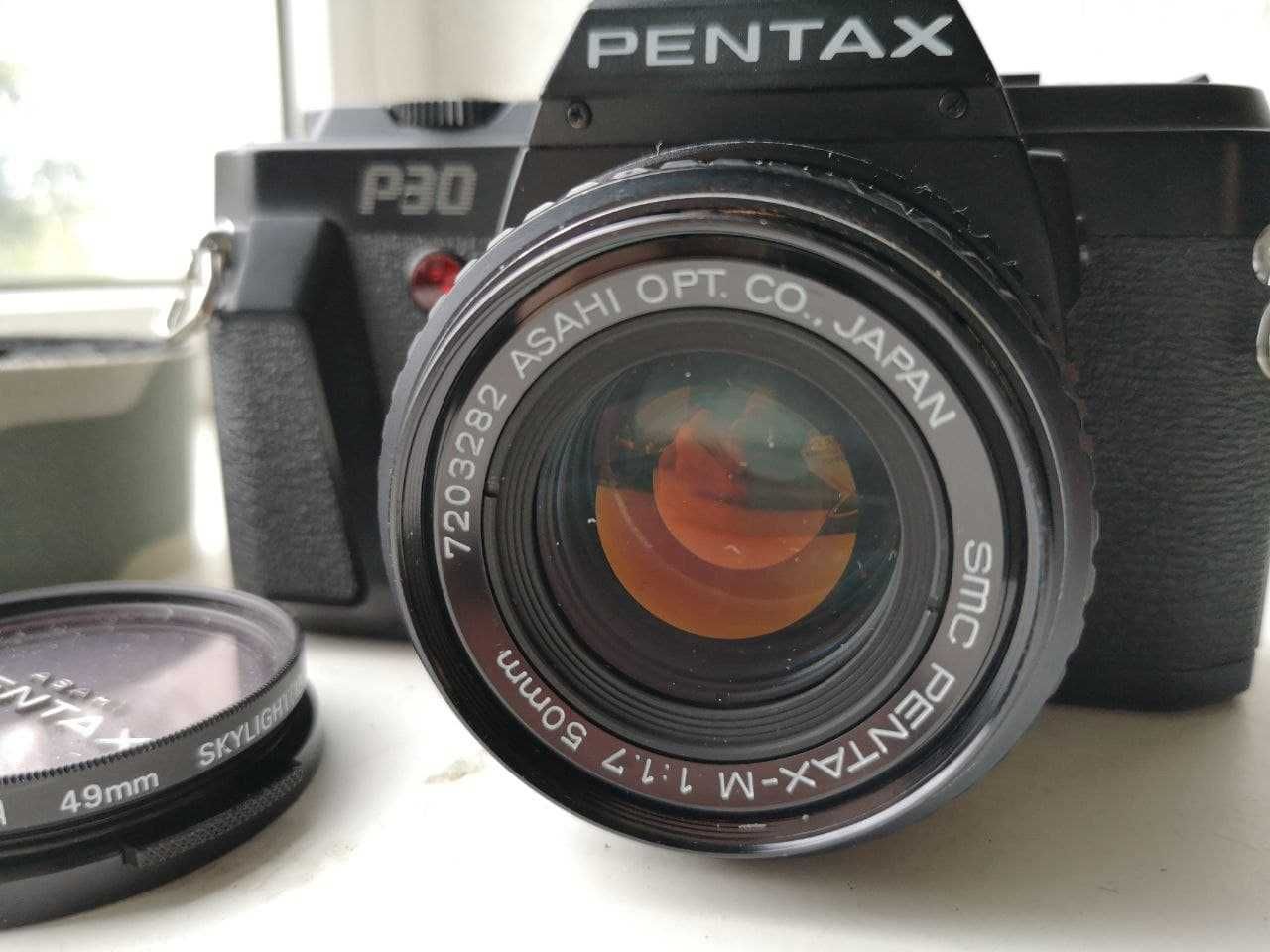 Фотоаппарат Pentax P30 + Объектив SMC Pentax-M 50mm f/ 1.7